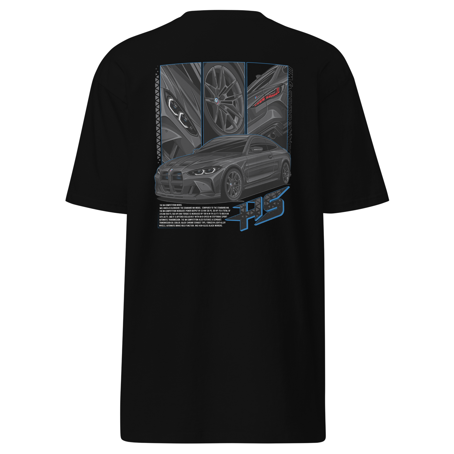 High Speed G82 Tee | Blue Accent