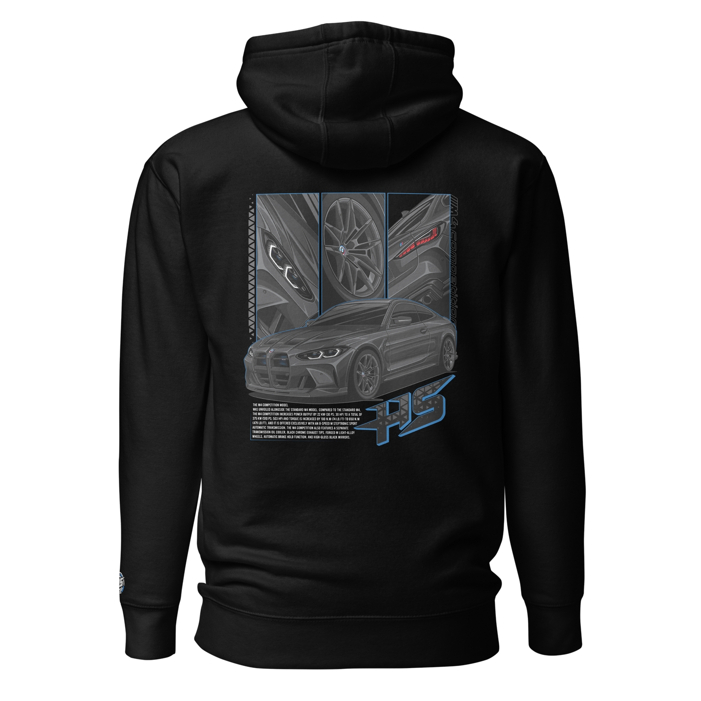 G82 Hoodie | Blue Accent