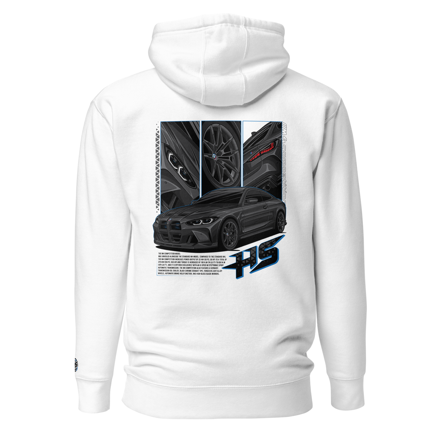 G82 Hoodie | Blue Accent